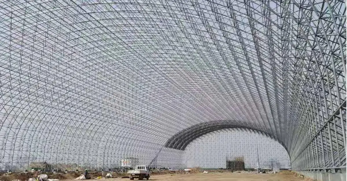 濟(jì)寧金億豪鋼結(jié)構(gòu)有限公司：儲煤倉網(wǎng)架/頂棚網(wǎng)架/電力網(wǎng)架/罩棚網(wǎng)架/異型網(wǎng)架專業(yè)制造先驅(qū)者